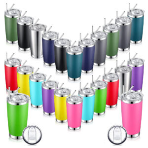 Wholesale Amazon Explosions Car Cup Car Large Capacity Ice Cup Double Vacuum Stainless Steel Beer Straw Thermos Cup