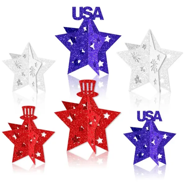 oly-763c7cbf7cb13ada3177ba46d5845393 Wholesale Independence Day Party Paper Ornaments For Event & Party Supplies, Ideal For Festive Venue Decoration