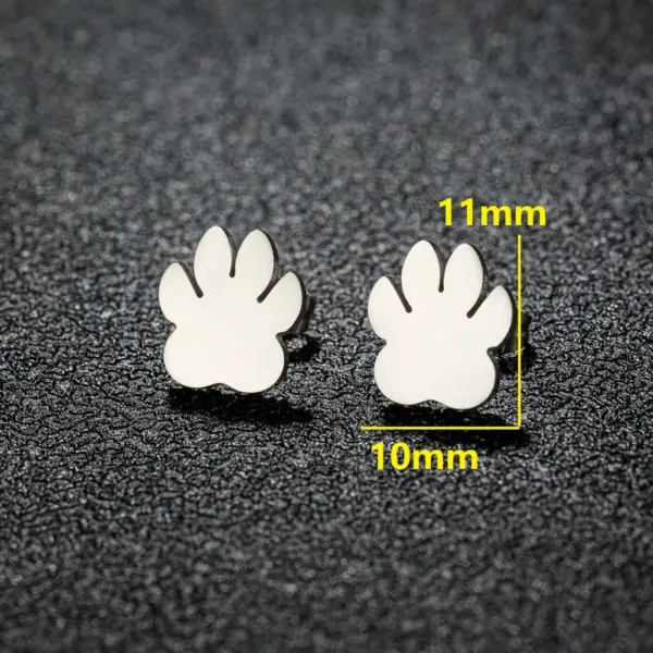 Wholesale PVD Coated 18K Gold Real Gold Plated Animal Heart Shape Pineapple 304 Stainless Steel Modern Style Simple Style Classic Style Waterproof Non Tarnish Ear Studs