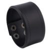 oly-766e9f25cb72e0207608eb8d54d67aae Wholesale Punk Style Simple Retro Wide Leather Bracelet Jewelry Punk Style Men's Head Layer Cowhide Bracelet