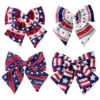 Wholesale American Flag Hairpin For Women In Multicolor Cloth, Perfect For Independence Day And Spring Celebrations