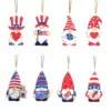 oly-7695cc922dd9ca8e345bb32de6669261 Wholesale American Flag Hanging Ornaments For Independence Day, 4 Pieces Wooden Decorations