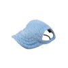 oly-76c724ceeedbc8fa03ee934f5f0ec86f Wholesale Summer TeddyBig Dog Pet Products Mesh Material Sun Protection Baseball Hat Cap