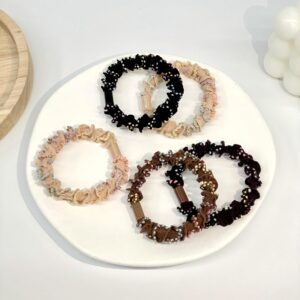 oly-76daeba362bf901cc9f4b9e822bcad74 Wholesale Cross-Border Fashion Hair Ties, High Elasticity, Seamless Braided Hair Ties, High-End Autumn and Winter European and American Hot Sales