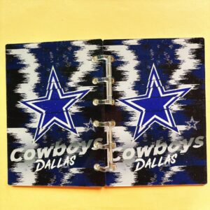 A7-nfl team notebook 2 (with inner pages and buckles)