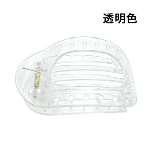 Oval hairpin-transparent color / Ps+silica gel