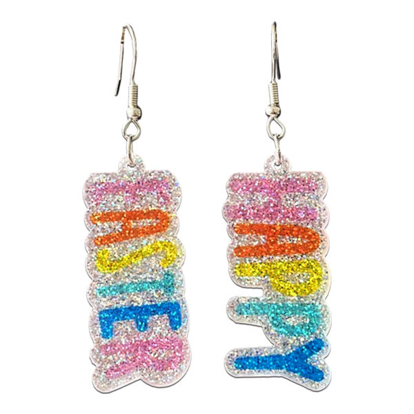 oly-775c690e9ae467b249a998211ac23890 Wholesale Supply Resurrection Acrylic Shiny Element Earrings Rabbit Mushroom Moon Happy Easter Earrings