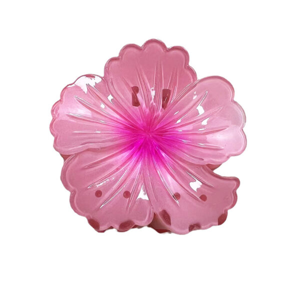 Wholesale Curly Flower Clip Women's Fashion Hairpin High-end Women's Shark Clip Hair Accessories