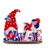 Wholesale Creative DIY Wooden Ornaments Independence Day Decoration Desktop Ornaments American Flag Halloween Party Supplies