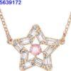 Wholesale Copper zircon evil eye necklace with pearl tassel clavicle chain pendant
