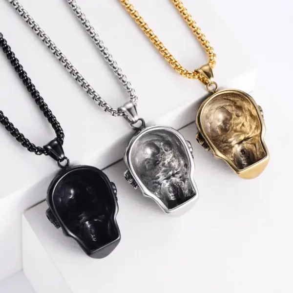 Wholesale Stainless Steel 18K Gold Plated Retro Plating No Inlaid
