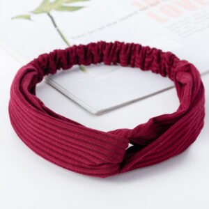 1 # knitted wine red