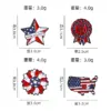 Wholesale Modern Style Pin Map Letter American Flag Alloy Enamel Unisex Brooches