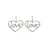 oly-78749892511b976a7675ae2b674a7376 Wholesale Fashion LOVE Hollow Earrings Inlaid Rhinestone Simple Earrings Party Valentine's Day Gift Earrings Women