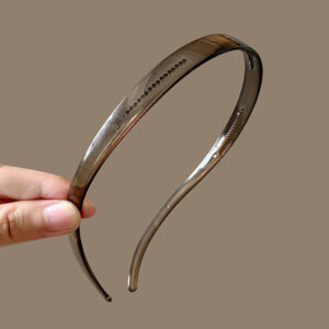 [transparent gray] glasses hairband