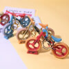 Wholesale Creative Activity mountain bike personalized men and women couple keychain pendant accessories small bicycle bag ornaments