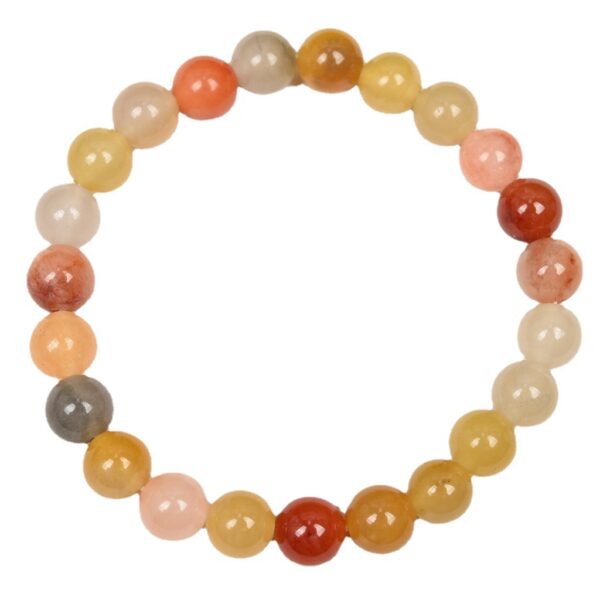 oly-78be249dca54d963c6a87d8d2a9cca7c Wholesale Jewelry Natural Gold Silk Jade Single Circle Round Bead Bracelet Bracelet Jewelry Factory Direct Wholesale