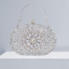 oly-78d24bc745b4a7925d92b6d33ded386b Wholesale Sunflower Diamond-Encrusted Evening Bag Personalized Dress Evening Bag Fashionable Banquet Ladies Clutch Bag