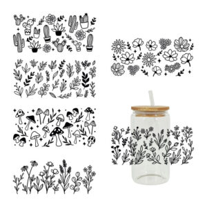 oly-78e6fac0227432ce0593408b933ddb53 Wholesale New Cartoon printing UV Cup sticker crystal logo pattern 23 cmX11cm in stock