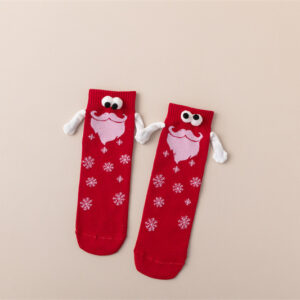 Type d-red socks beard / Naked socks (if you need packaging, please contact customer service)