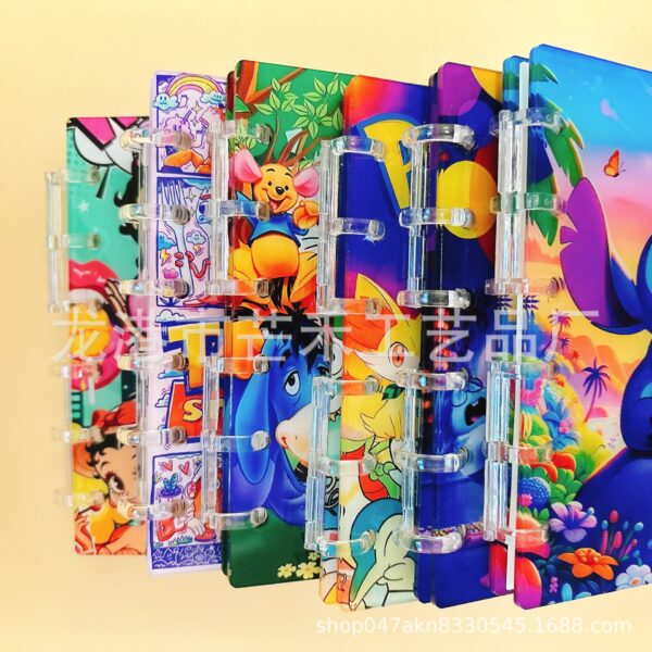 Wholesale Explosions Acrylic Notebook Sub-hand Ledger Exquisite Loose-leaf A7A5 Stetney Mind Vinnie Betty OLY Exclusive
