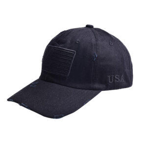 Black-American flag USA children's baseball cap / Free size (head circumference 52-54cm adjustable)