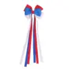 Wholesale Sweet Tassel Hairpin In Dark Blue Cloth, Perfect Hair Accessory For Summer And Independence Day