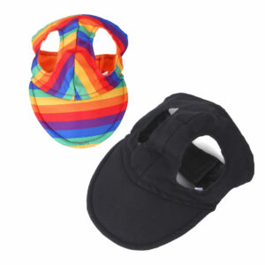 Wholesale Amazon cross-border spot pet baseball cap dog accessories pet beret Teddy duck tongue hat