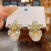 Wholesale Elegant Geometric Pearl Stud Earrings For Women Silver Needle High-End Sensation Versatile Fashion Trendy Commute Jewelry