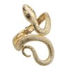 oly-798ec35c903e35747eb9ae217c578e81 Wholesale Niche Designer Vintage Metal Snake-Shaped Open Self-Discipline Bracelet Men's and Women's High-Feeling Exquisite plain Ring Bracelet