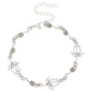 oly-79a1c0ddffdfa5e2f0d5c4d3a10943a6 Wholesale Sweet Niche Bracelet Tulip Bracelet Women’s Fashion Diamond Flower Bracelet Spring and Summer Accessories