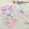 oly-79f145304b81a01b7e30e7e92bea0e44 Wholesale Petal Bib Pure Cotton Factory Direct Sales Wholesale 360 Octagonal Pure Cotton Six-Layer Gauze Plum Petal Bib