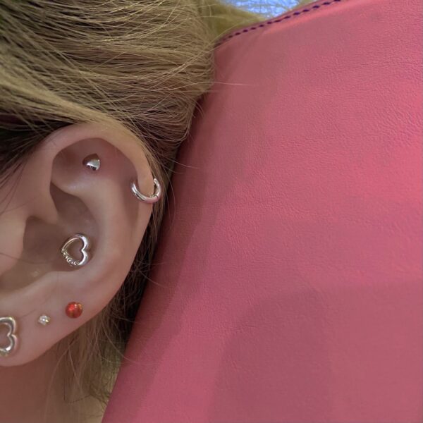 oly-79f6fb4fd8ada4e5b74358ba405237eb Wholesale earrings niche design girls trend ins Valentine's Day to send girlfriends solid fat love earrings