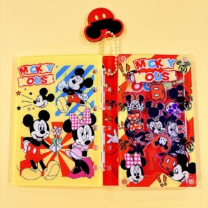 A7-mickey and minnie shaker (full set with inner pages and pieces)