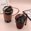 oly-7a09d0d39dc61df20735317d74902e74 Wholesale Taiwan's Best-Selling Pu Leather Handheld Cup Cover, Satchel Milk Tea Cup, Insulated and Ironing Handbag, Style Cup Cover