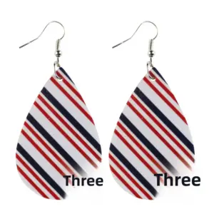 Irregular Flag Earrings【08】 / Source Factory【Same-day Shipping】