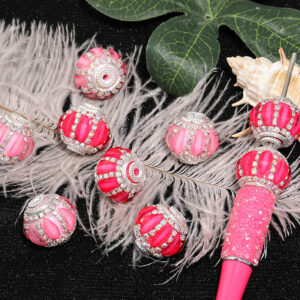 Wholesale Xiyu Princess Rhinestone Chain Lantern Drill Ball Bead Heavy Industry diy Moe Beaded Pen Mobile Phone Chain Accessories Material