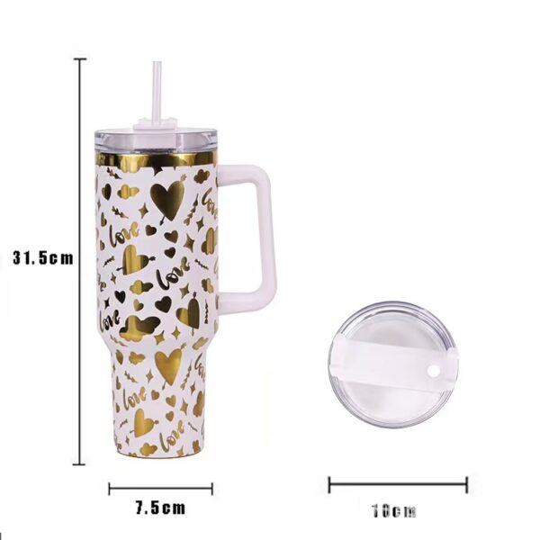 oly-7aa92e6832bd7e2876225ee9c411ff9d Wholesale 40oz car cup 304 stainless steel thermos cup laser ion plating ice bully cup Valentine's Day
