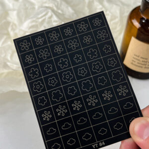 New inkjet printing sticker flower style (yt-84)