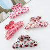 oly-7ab584ccfd9de8e02a91d987e4ec7935 Wholesale Sweet Valentine's Day Heart-shaped Hairpin Cute Red Lip Clip Love Shark Clip Style Peach Tail Clip Hair Accessories Women
