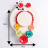 Wholesale Handmade acrylic necklaces and earrings, vintage acrylic flower accessories