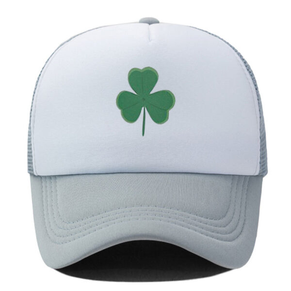 oly-7ad45ba70e3b21ab35e0b38cd2561765 Wholesale Festival Lucky Grass Baseball Net Cap Summer Men and Women Couple Sun Shade Net Cap