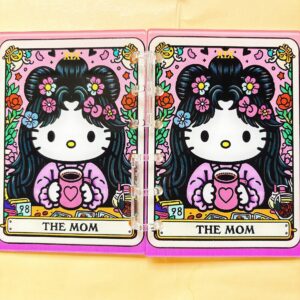 A791-hello kitty tarot notebook (with inner pages and buckles)