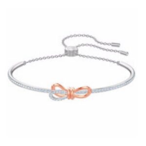 Two-color bow bracelet