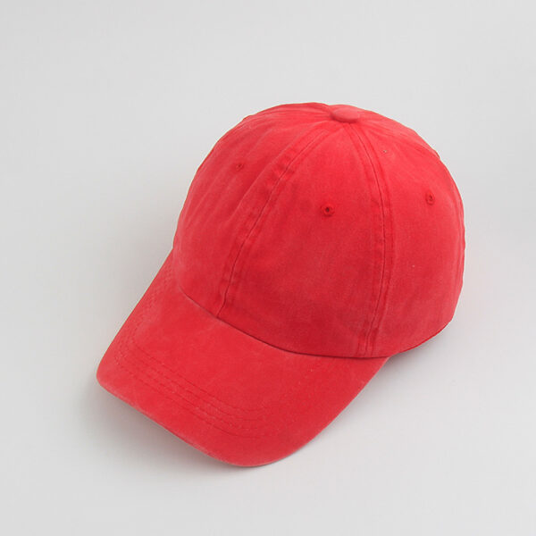 oly-7b5bbe6ada518f260f7a9d34d707c7d6 Wholesale spring and autumn hat summer outdoor solid color cap washed baseball cap old cowboy sun hat