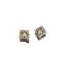 Wholesale Gold Rabbit Starburst Double-Sided Earrings for Women, Light Luxury Niche High-End Fashion Personality Versatile Trendy Earrings