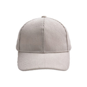 Creamy-white-corduroy baseball cap / Children's 2-8 years old (head circumference 52-54cm)