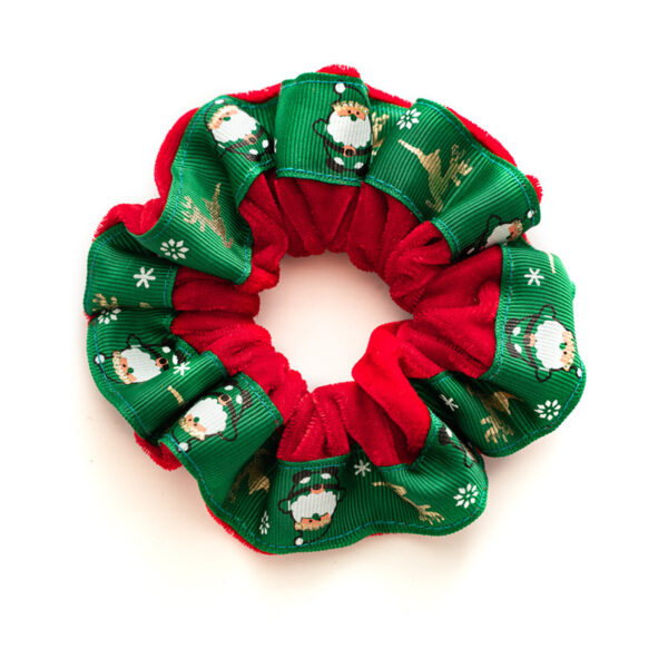 Wholesale Autumn and Winter Christmas Ribbon Fleece Colon All-match Hair Rope Hair Rope Hair Accessories Headwear