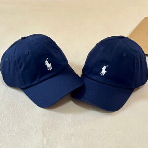 Pol navy blue with white letters / Adjustable (54-61cm)
