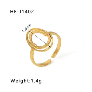 HF-J1402-Gold / Adjustable Opening